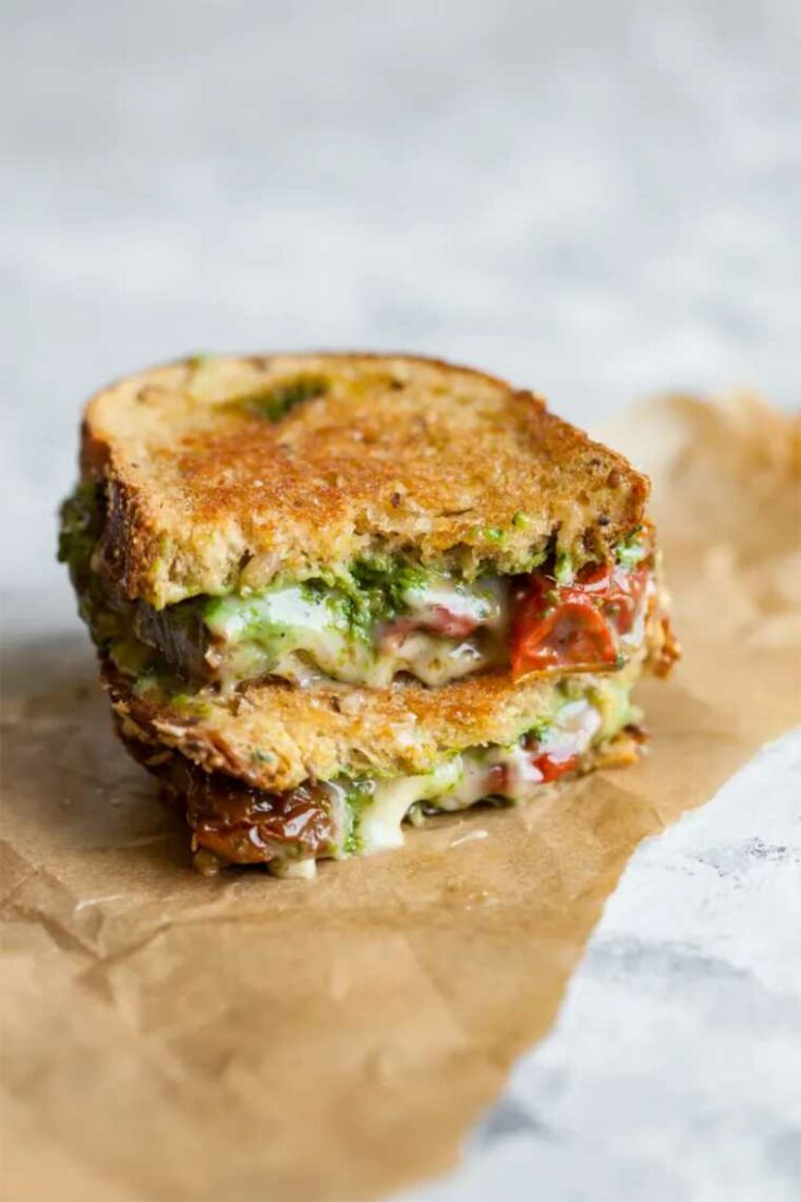 04 pesto grilled cheese