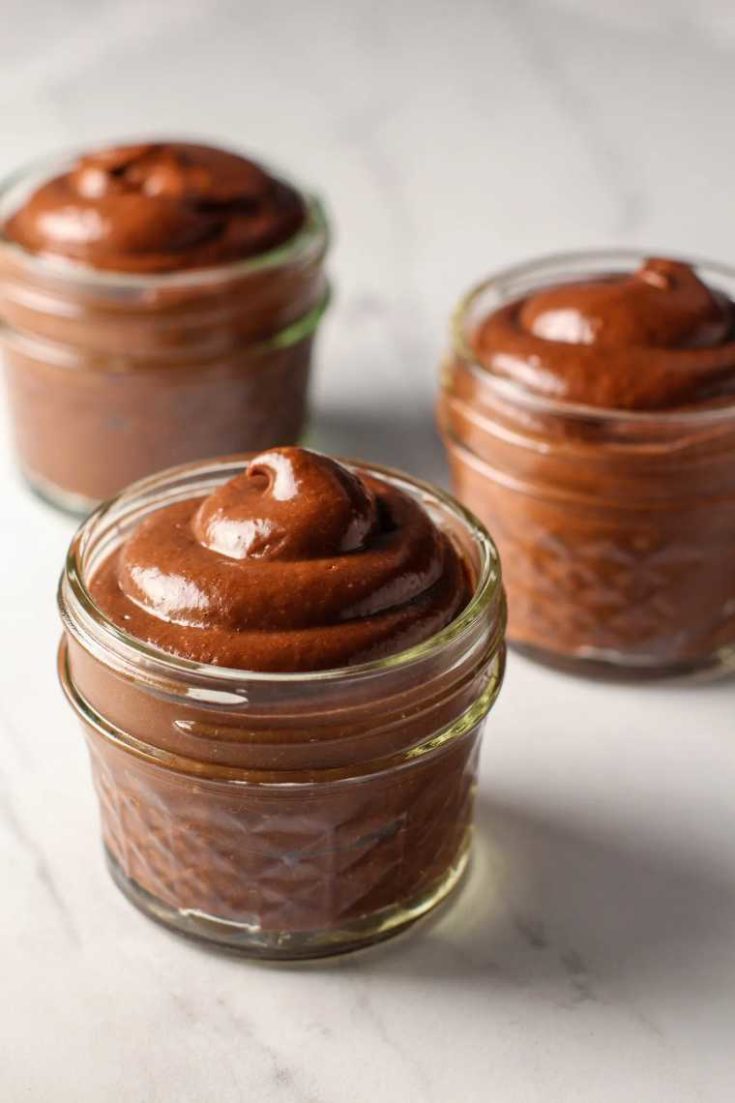 07 low carb vegan chocolate pudding