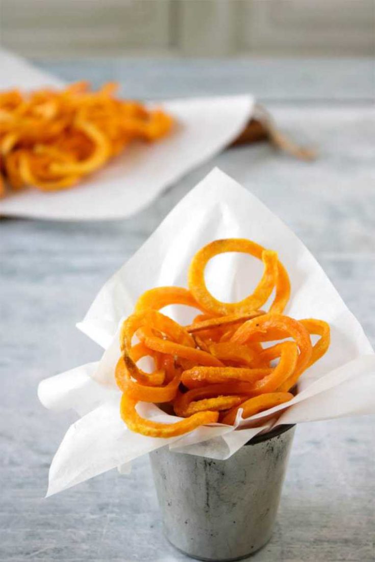 10 Spiralized Sweet Potato Fries