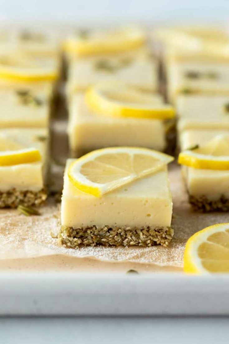 10 Vegan Gluten Free Lemon Bars
