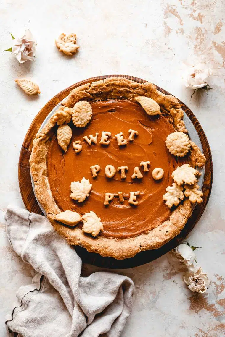 vegan sweet potato pie