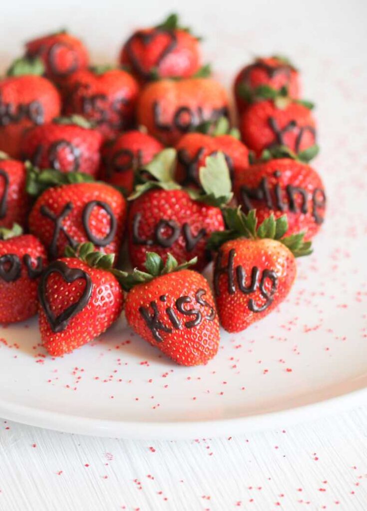 11 valentine strawberries