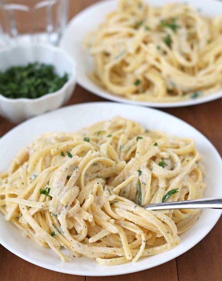 11 vegan garlic pasta