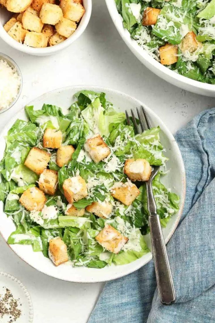 13 vegan caesar salad