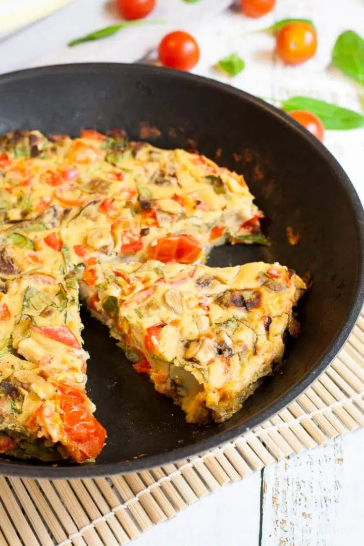 14 Veggie Frittata Chickpea