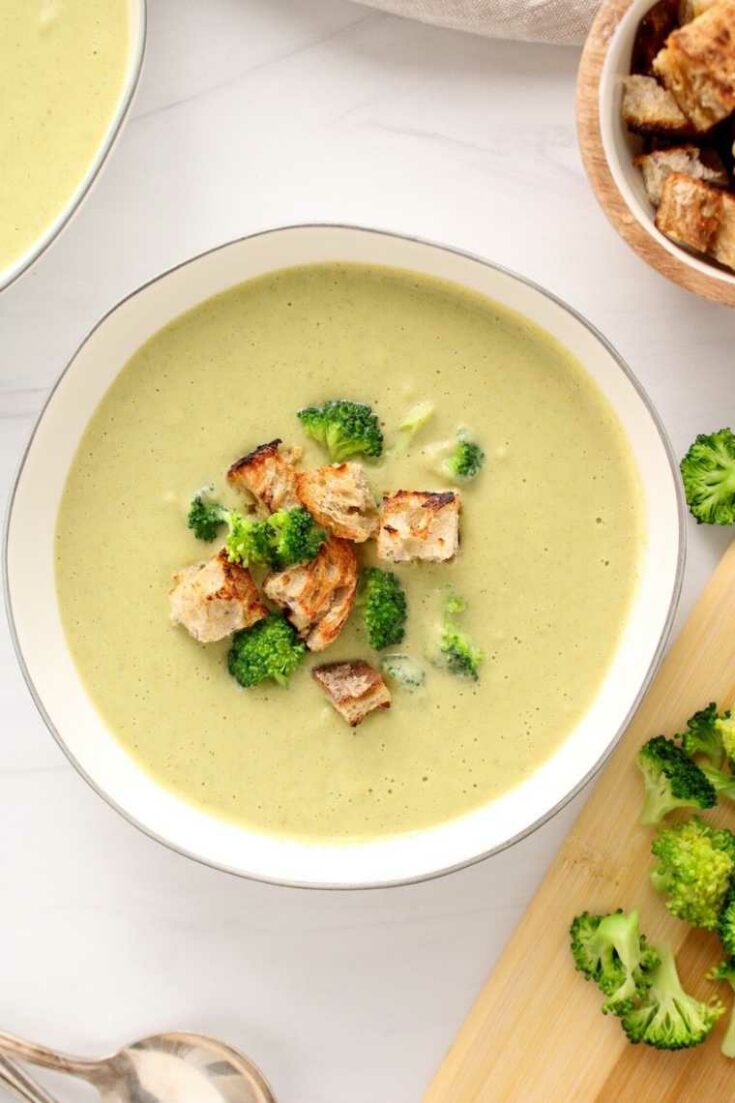 14 broccoli soup