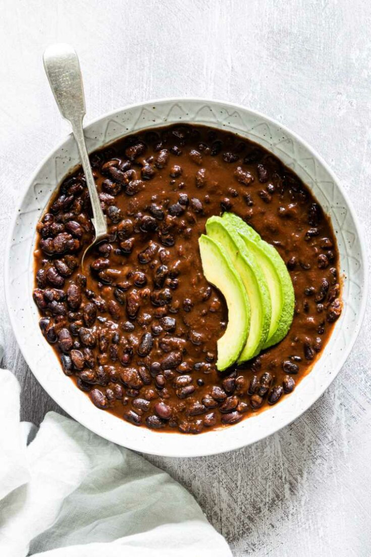 15 instant pot black beans stew