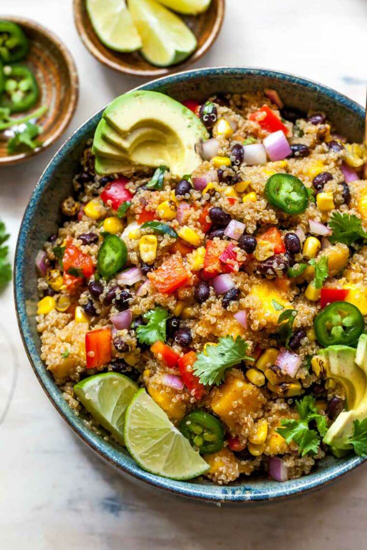 16 Mexican Quinoa Salad