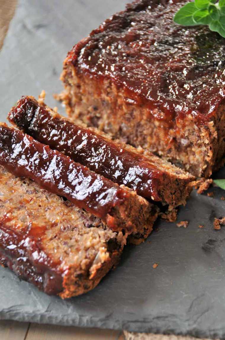 16 Smoky Southern Meatless Meatloaf