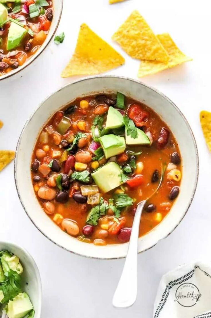 17 Vegan Taco Soup