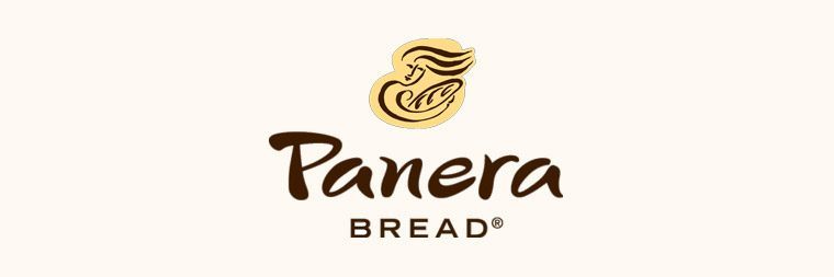 Panera Bread logo on beige background