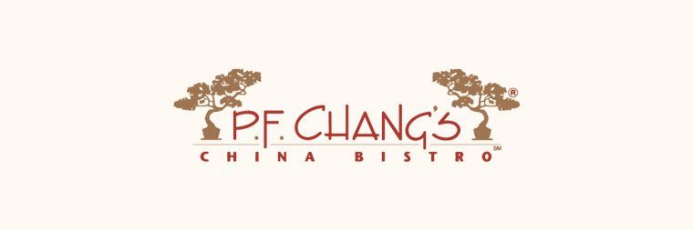 PF Chang's logo on beige background