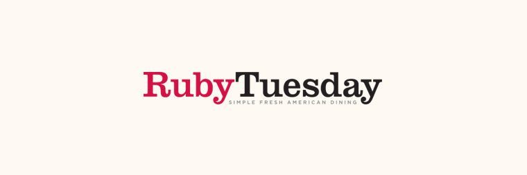 Ruby Tuesdays logo on beige background