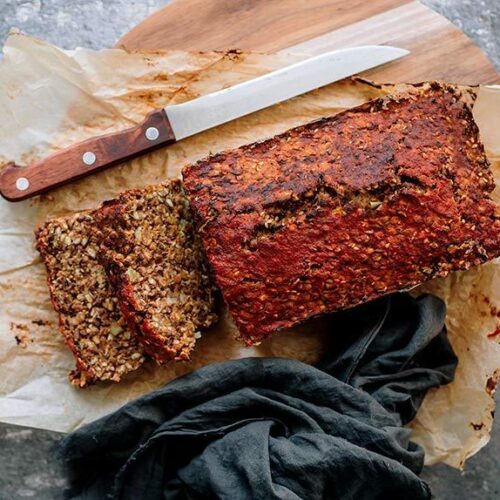The Best Vegan Meatloaf With Lentils + Walnuts (Gluten-Free)