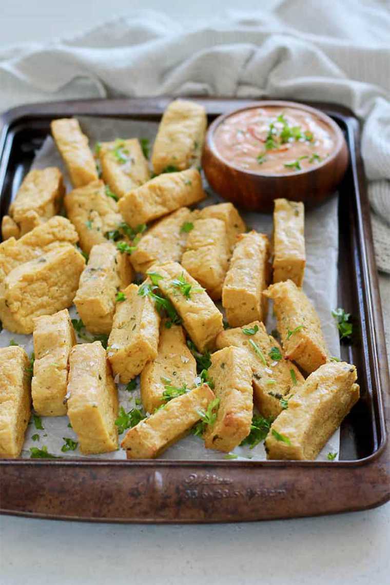 21 chickpea fries