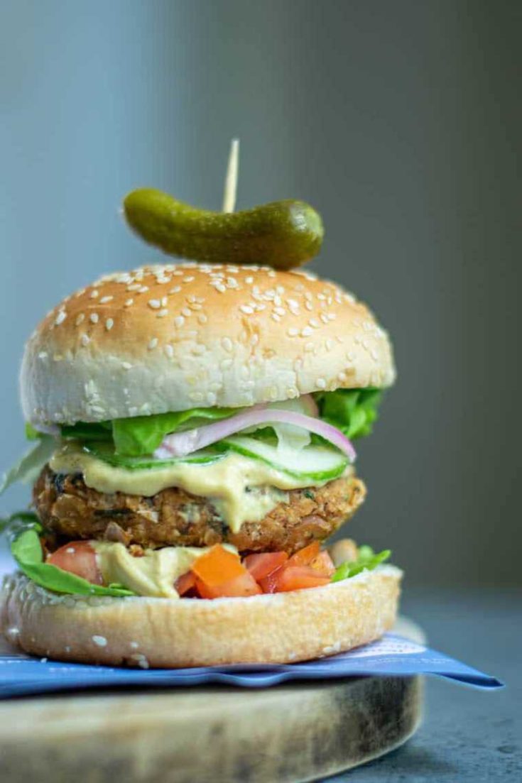 21 veggie burger air fryer