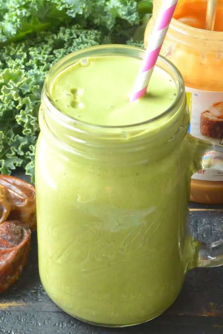 22 Peanut Butter Green Smoothie