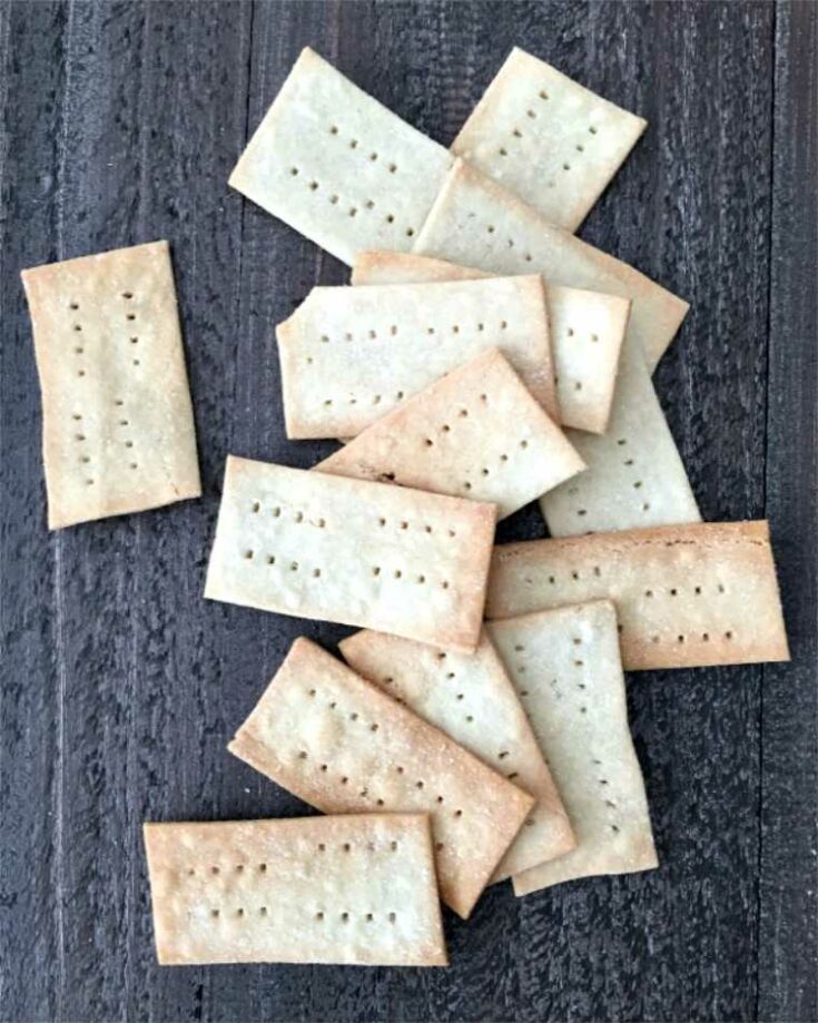 22 Salt and Vinegar Crackers