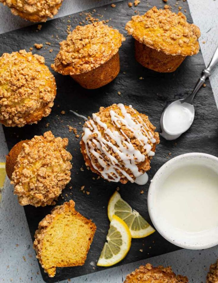 22 Vegan Lemon Muffins