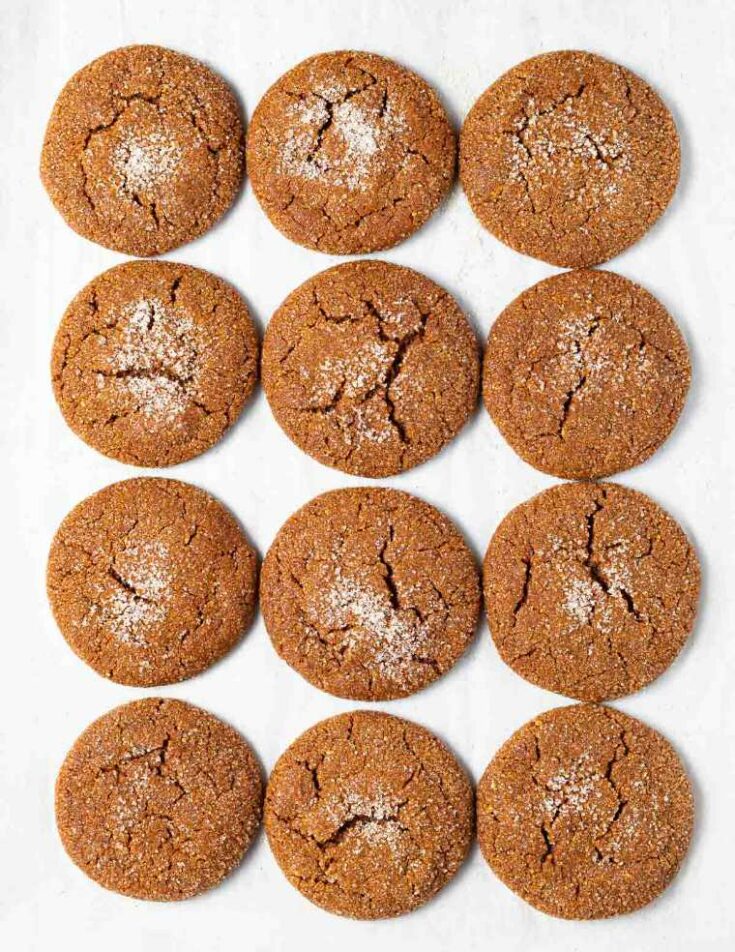 22 Vegan Molasses Cookies