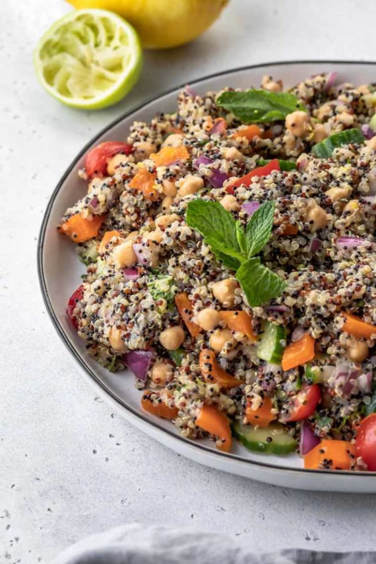 23 zesty quinoa salad