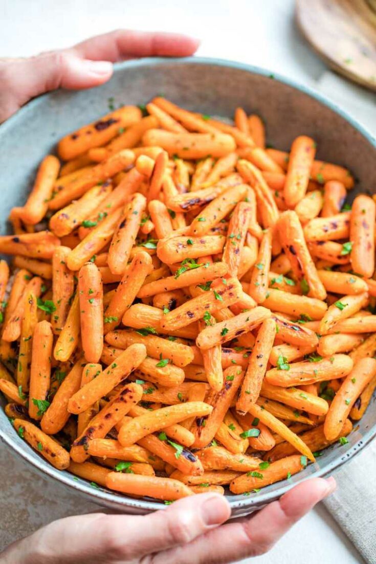 24 Oven Roasted Carrots