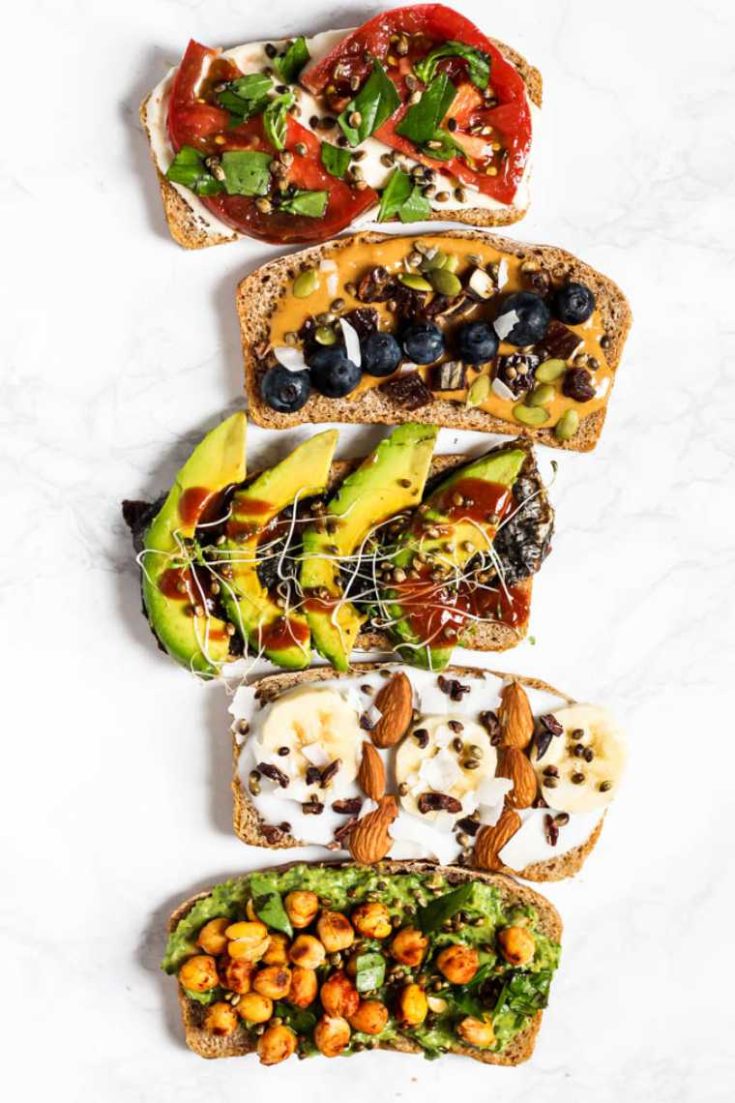 31 vegan breakfast toast ideas
