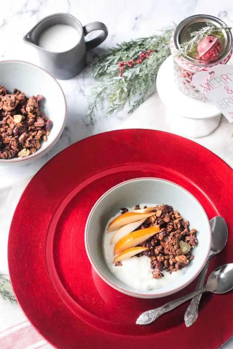 32 x gingerbread gluten free granola