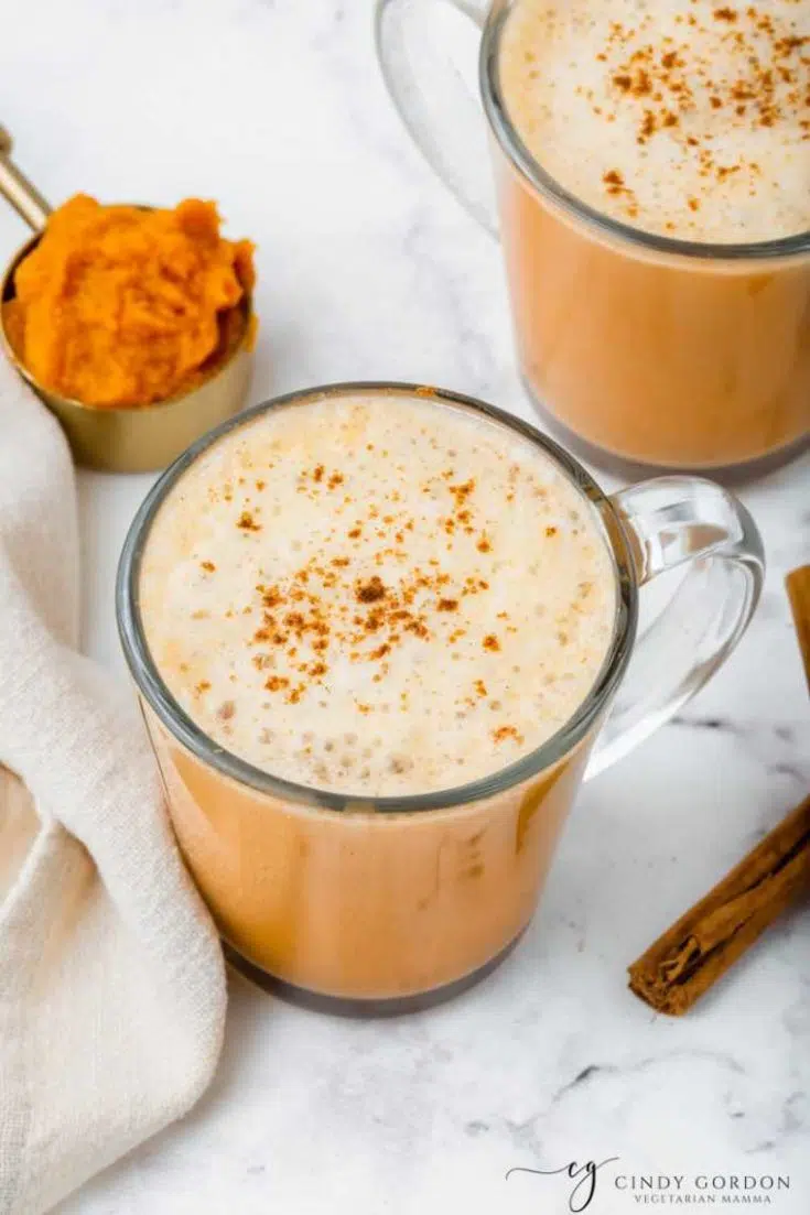 33 Vegan Pumpkin Spice Latte