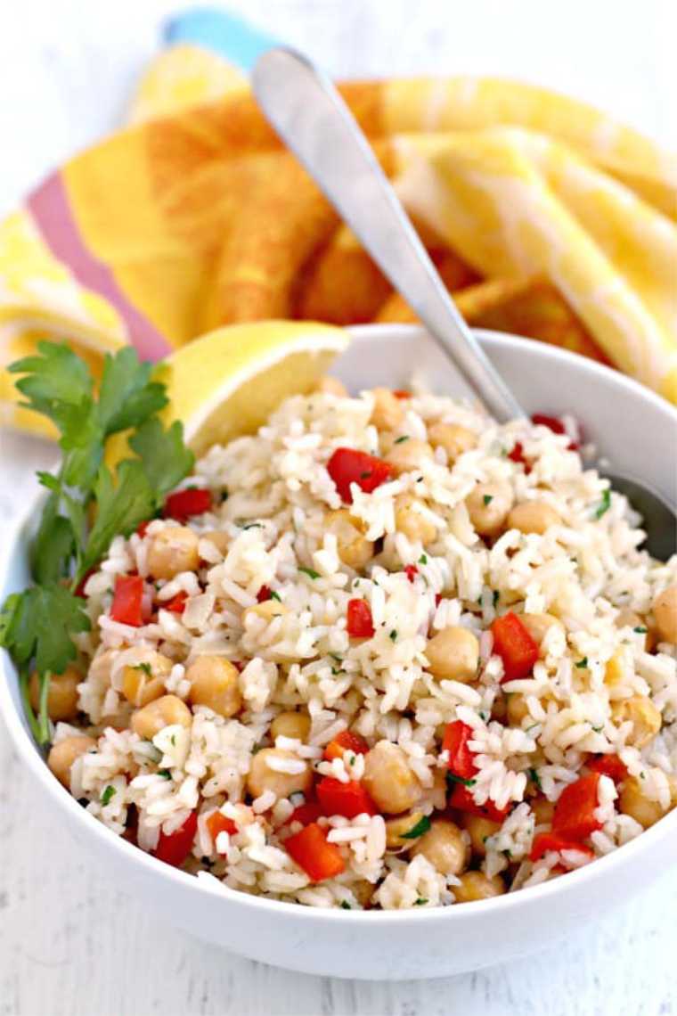 36 Chickpea Rice Vegan