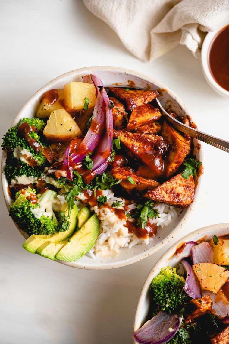 39 Vegan BBQ Tofu Bowls Recipe