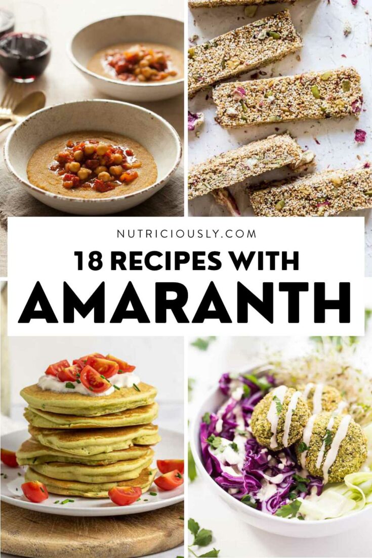 Amaranth Recipes Pin 1