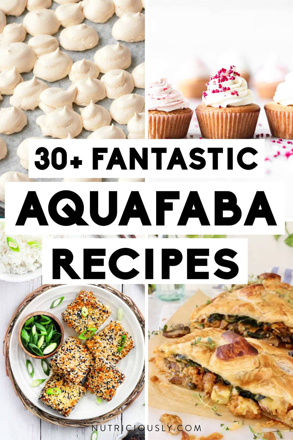 Aquafaba Recipes Pin 1