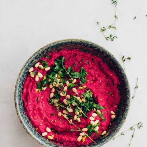 Roasted Beetroot Dip (Vegan) – Nutriciously