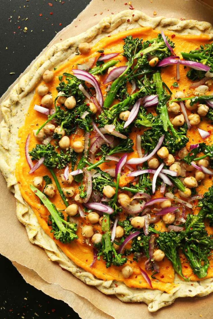 Butternut Squash and Vegetable Pizza fall