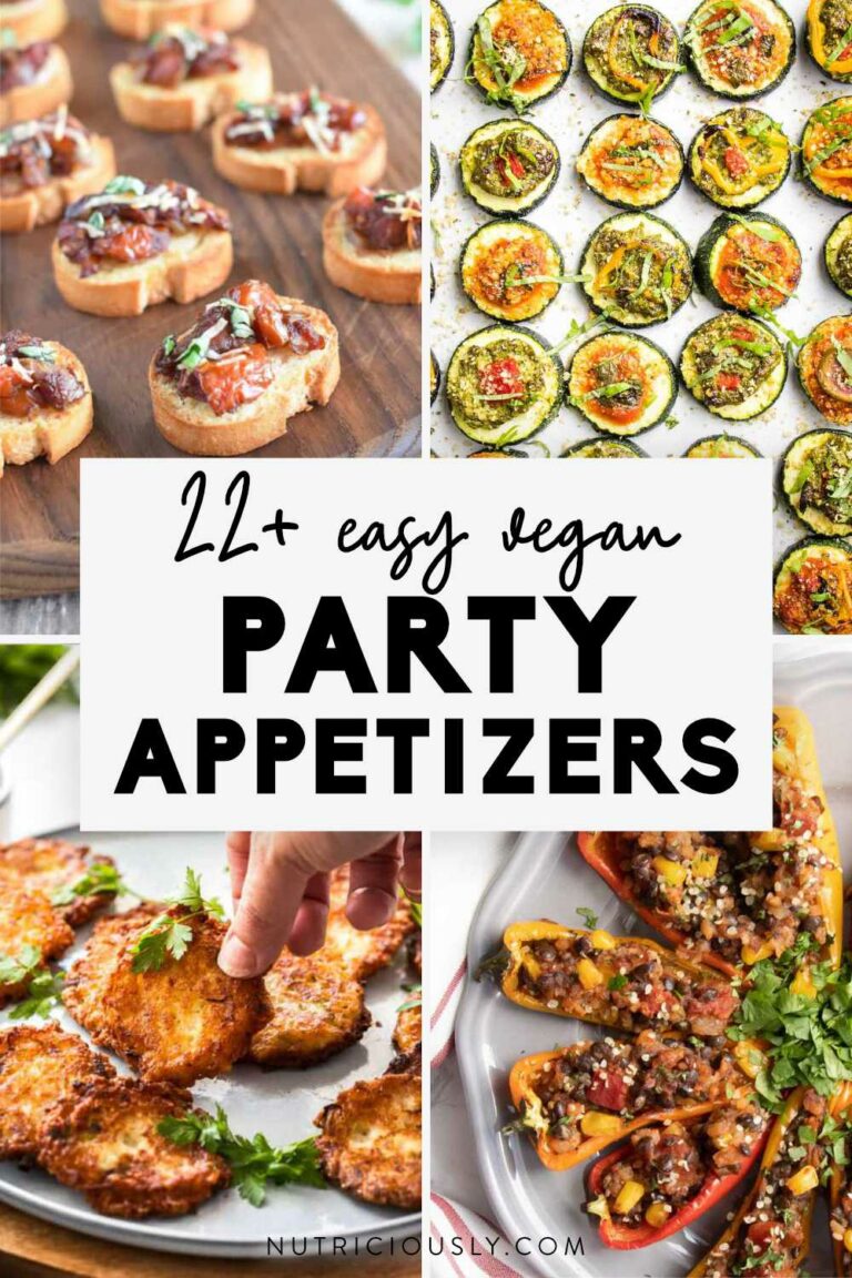 25 Fantastic Vegan Canapes & Appetizers – Nutriciously
