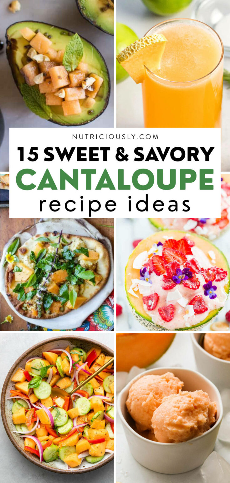 Cantaloupe Recipes Pin 1