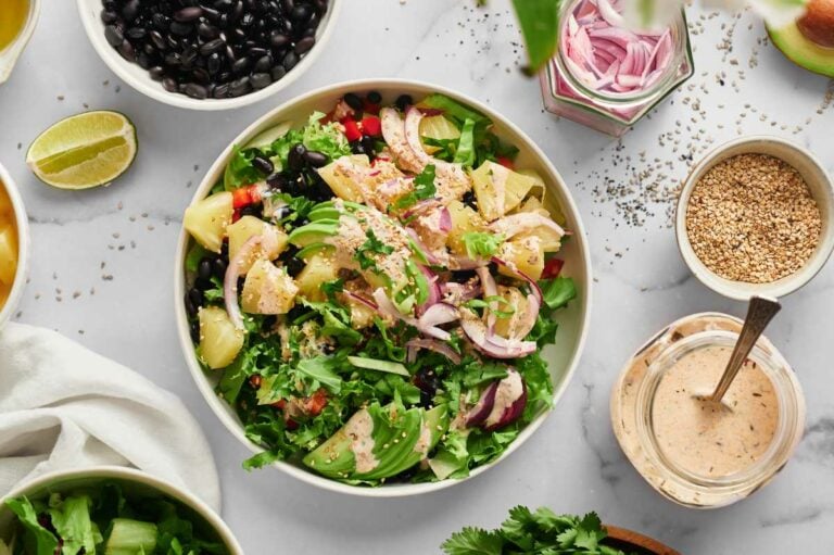 15-Minute Caribbean Salad – Nutriciously