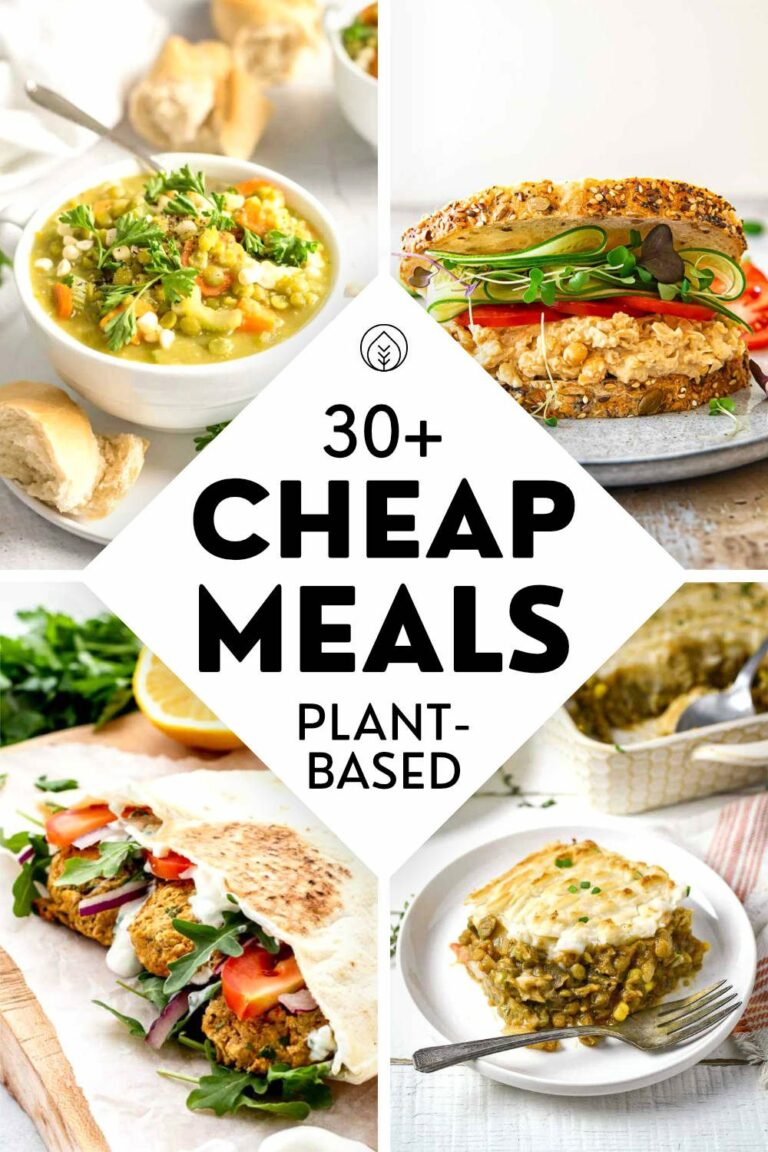 30+ Best Cheap Vegan Meals (Budget-Friendly) – Nutriciously