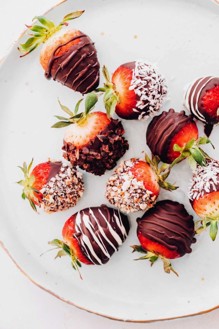 Chocolate Covered Strawberries by Nutriciously 6
