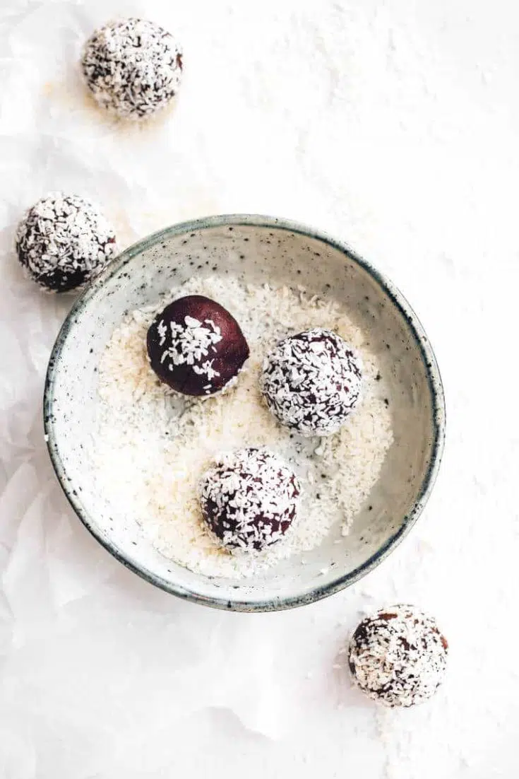 Coconut Almond Bliss Balls by Nutriciously 1