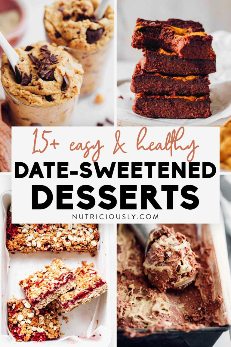 15+ Healthy Desserts With Dates Nutriciously