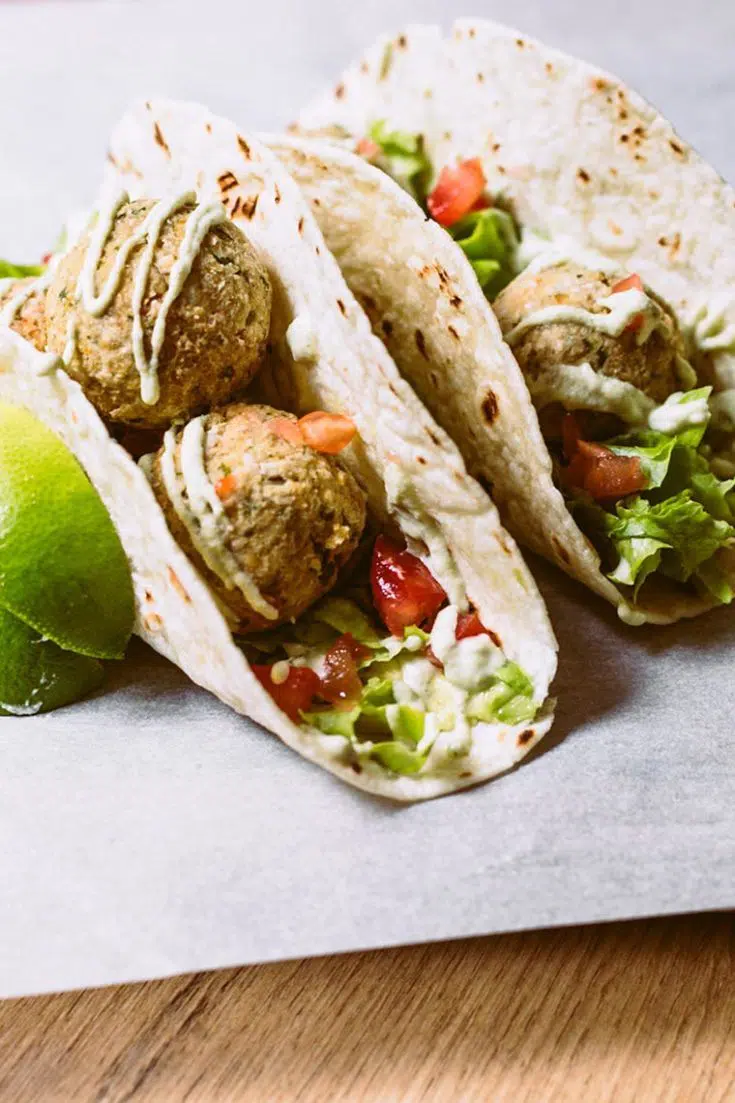 Falafel Tacos by Nutriciously 6