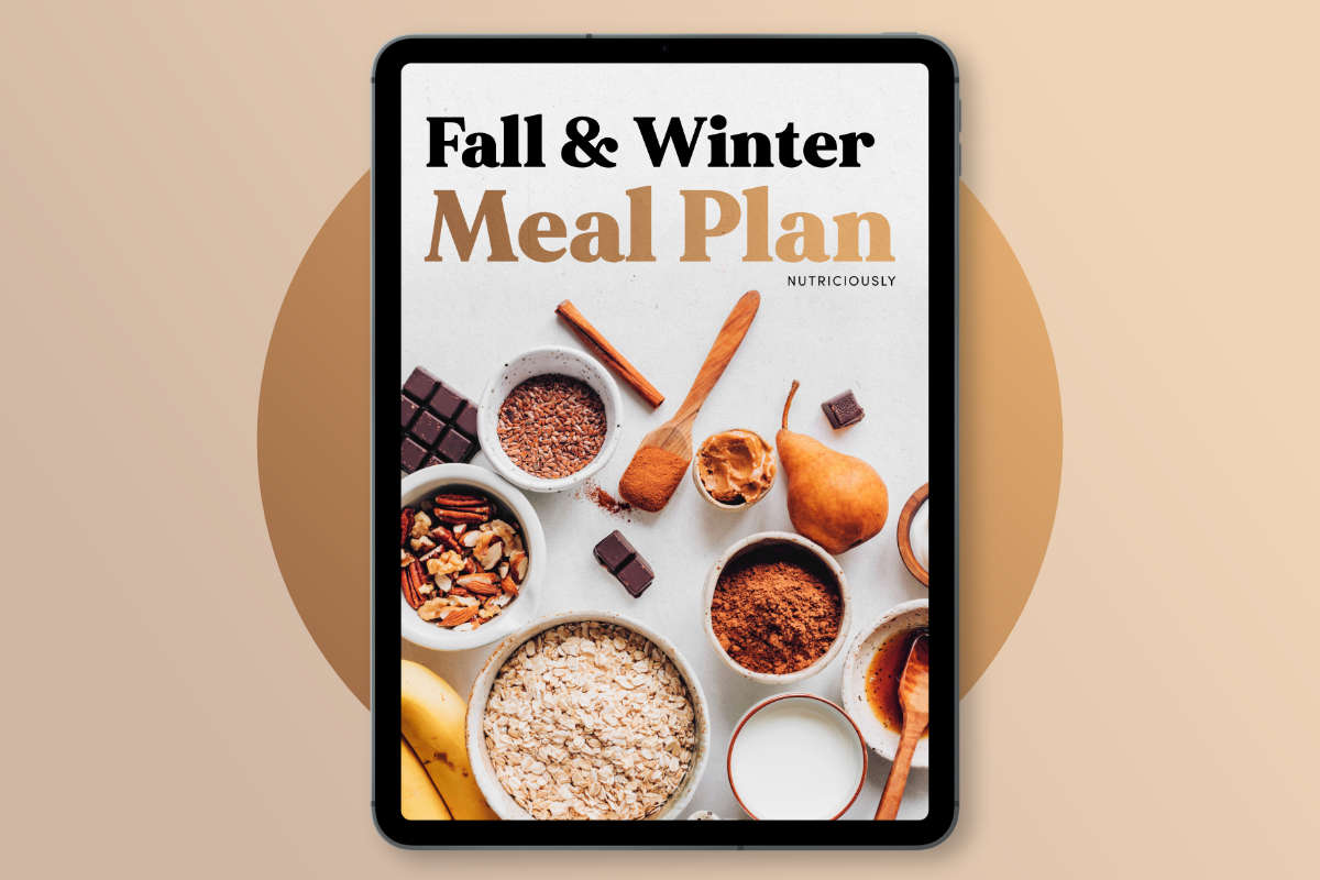 Fall Winter Meal Plan iPad