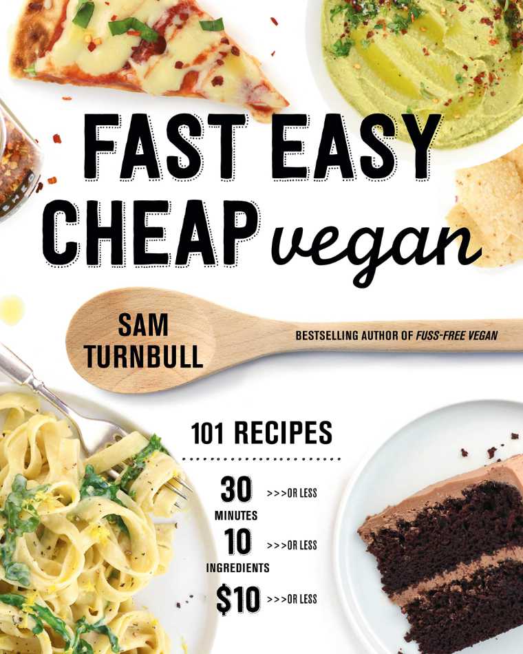 Fast Easy Cheap Vegan Cover