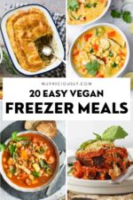 20 Vegan Freezer Meals To Make Ahead – Nutriciously