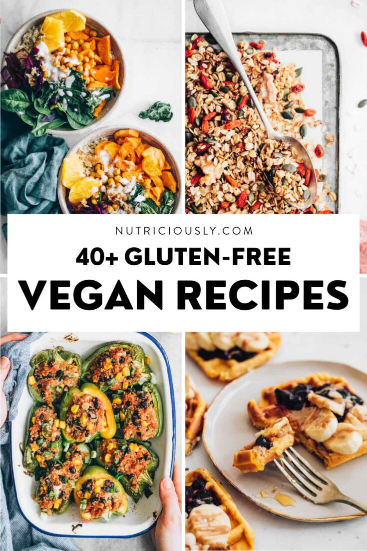 Gluten Free Vegan Recipes Pin 1