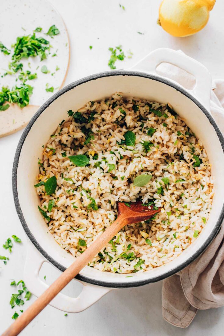 Herbed Rice by Nutriciously 4