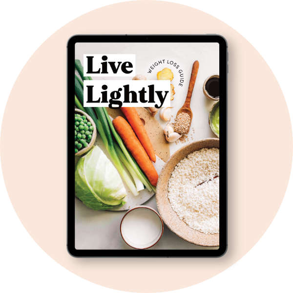Live Lightly Main Guide on Beige Circle