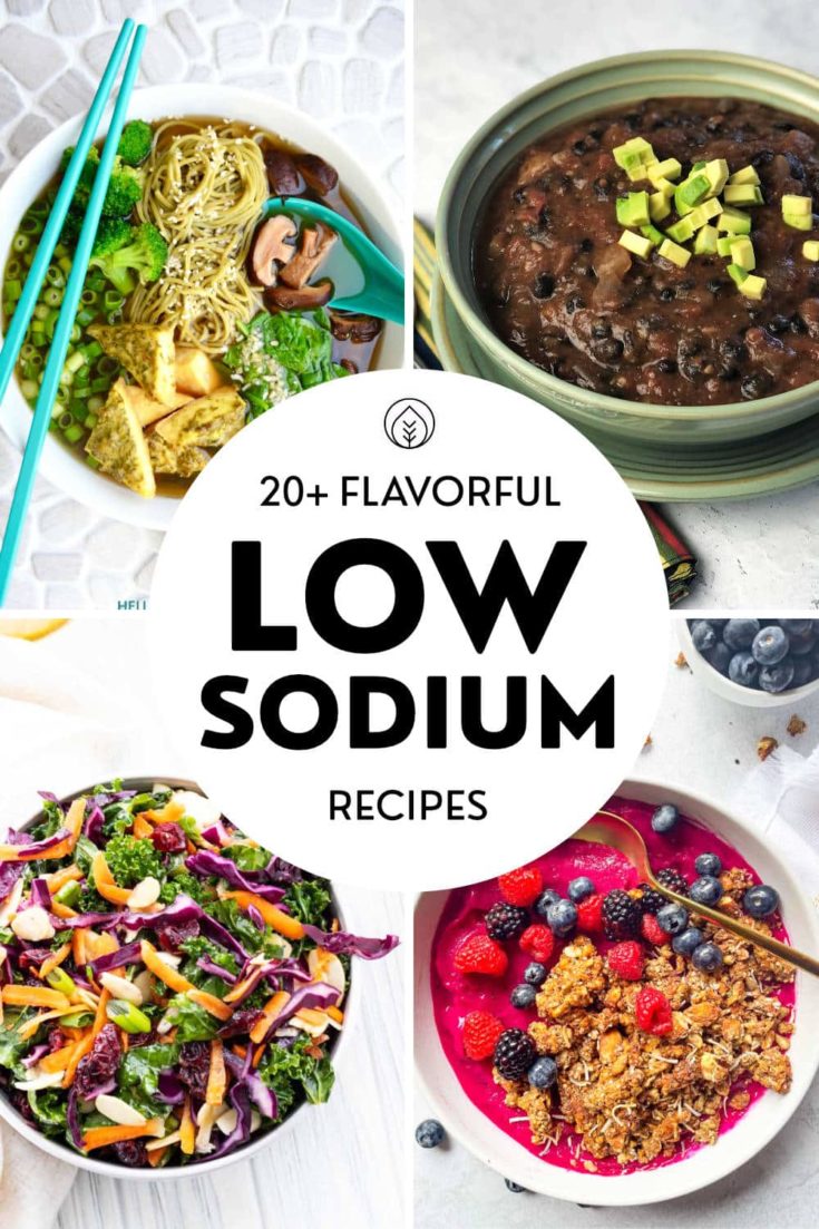 Low Sodium Recipes Pin 1